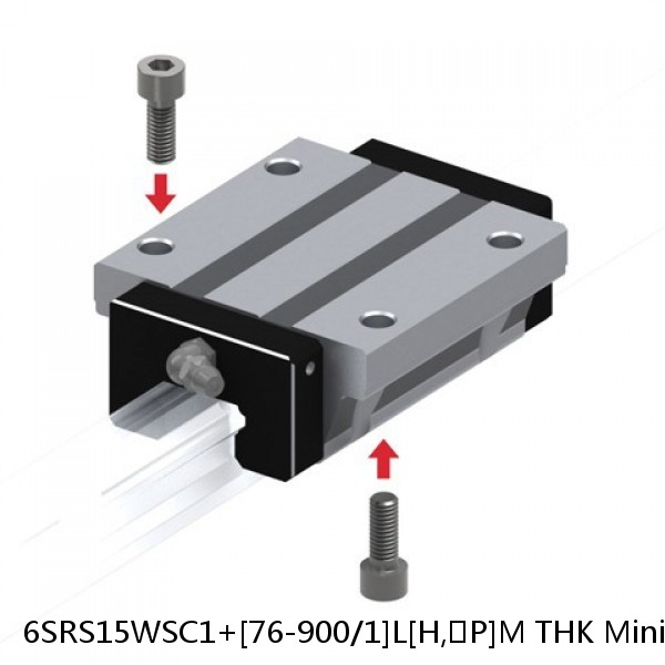 6SRS15WSC1+[76-900/1]L[H,​P]M THK Miniature Linear Guide Caged Ball SRS Series