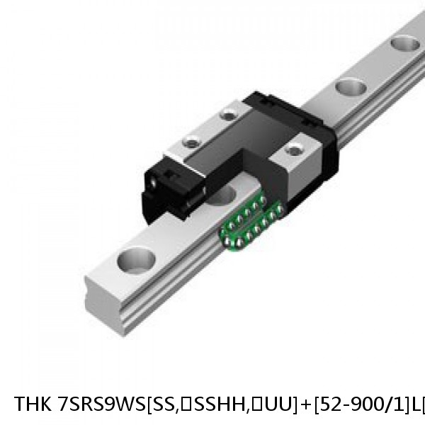7SRS9WS[SS,​SSHH,​UU]+[52-900/1]L[H,​P]M THK Miniature Linear Guide Caged Ball SRS Series