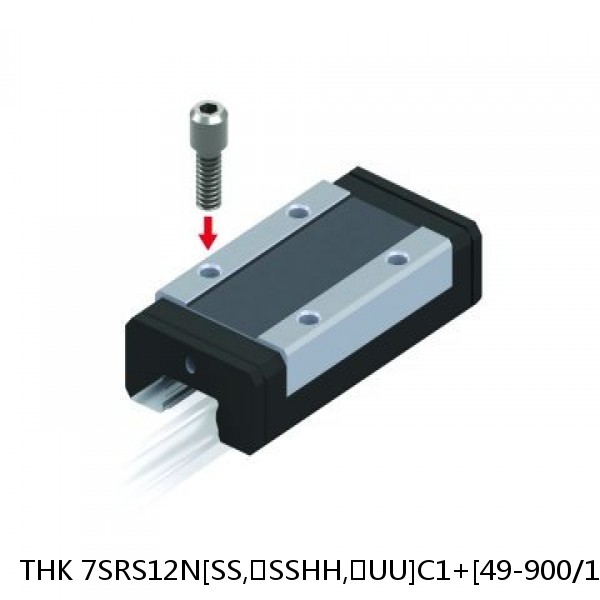 7SRS12N[SS,​SSHH,​UU]C1+[49-900/1]LM THK Miniature Linear Guide Caged Ball SRS Series