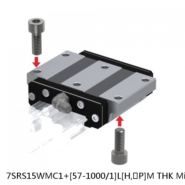 7SRS15WMC1+[57-1000/1]L[H,​P]M THK Miniature Linear Guide Caged Ball SRS Series