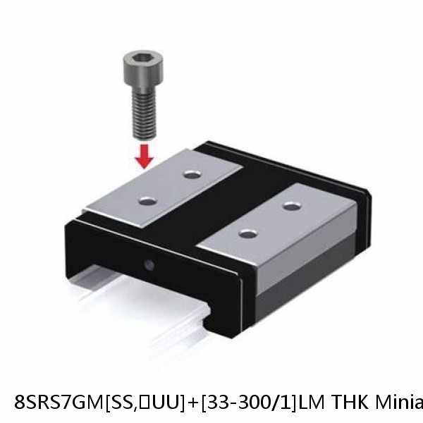 8SRS7GM[SS,​UU]+[33-300/1]LM THK Miniature Linear Guide Full Ball SRS-G Accuracy and Preload Selectable