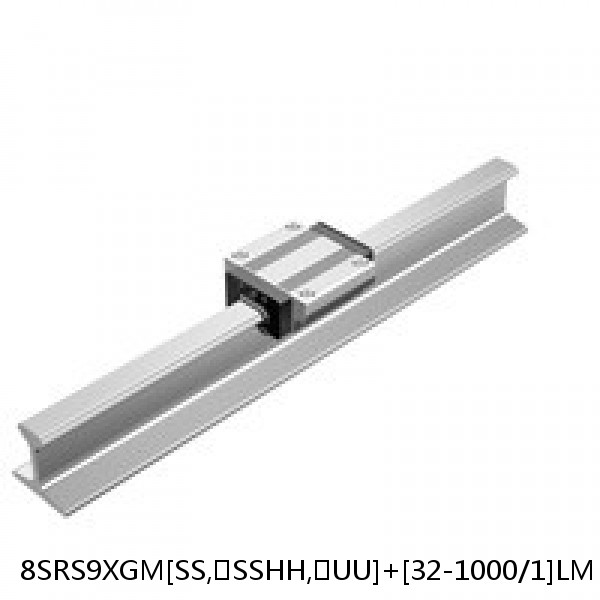 8SRS9XGM[SS,​SSHH,​UU]+[32-1000/1]LM THK Miniature Linear Guide Full Ball SRS-G Accuracy and Preload Selectable