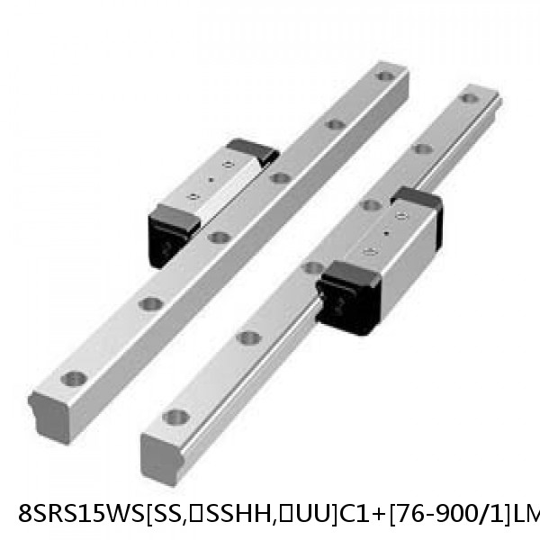8SRS15WS[SS,​SSHH,​UU]C1+[76-900/1]LM THK Miniature Linear Guide Caged Ball SRS Series
