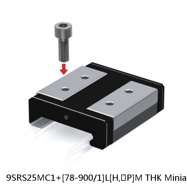 9SRS25MC1+[78-900/1]L[H,​P]M THK Miniature Linear Guide Caged Ball SRS Series