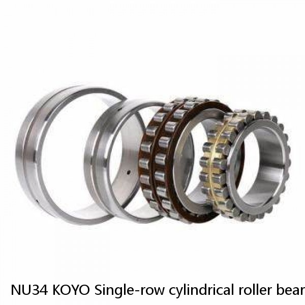 NU34 KOYO Single-row cylindrical roller bearings