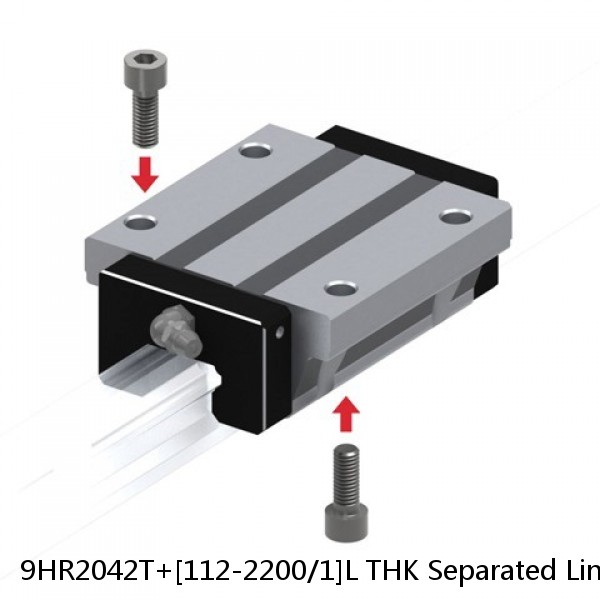 9HR2042T+[112-2200/1]L THK Separated Linear Guide Side Rails Set Model HR