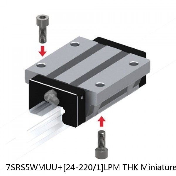 7SRS5WMUU+[24-220/1]LPM THK Miniature Linear Guide Caged Ball SRS Series