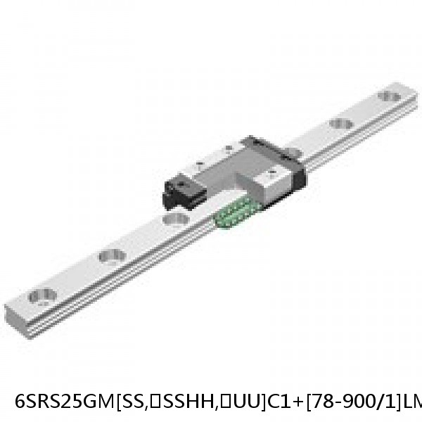 6SRS25GM[SS,​SSHH,​UU]C1+[78-900/1]LM THK Miniature Linear Guide Full Ball SRS-G Accuracy and Preload Selectable
