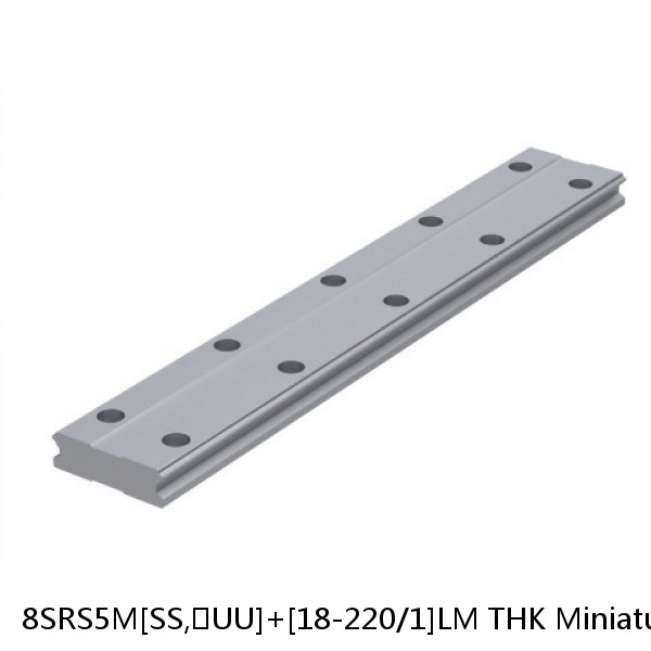 8SRS5M[SS,​UU]+[18-220/1]LM THK Miniature Linear Guide Caged Ball SRS Series