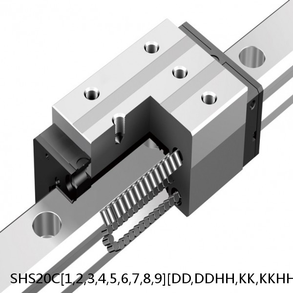 SHS20C[1,2,3,4,5,6,7,8,9][DD,DDHH,KK,KKHH,SS,SSHH,UU,ZZ,ZZHH]C[0,1]+[92-3000/1]L THK Linear Guide Standard Accuracy and Preload Selectable SHS Series