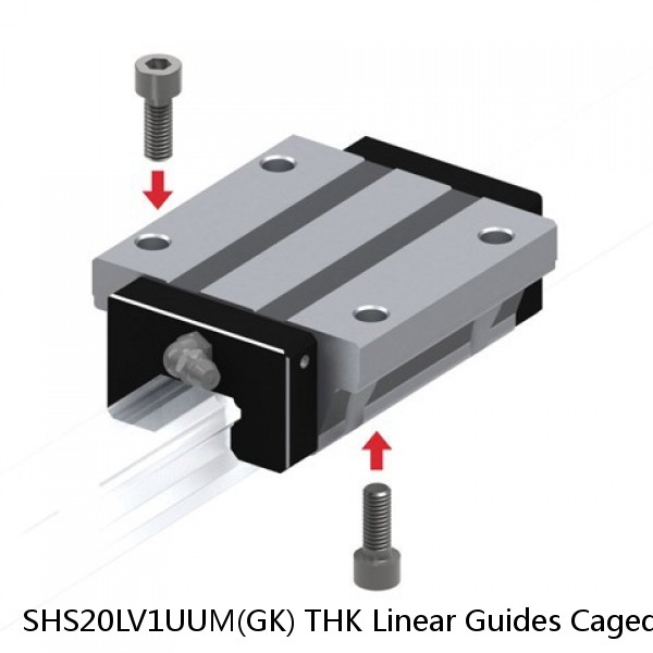 SHS20LV1UUM(GK) THK Linear Guides Caged Ball Linear Guide Block Only Standard Grade Interchangeable SHS Series