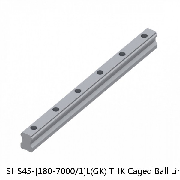 SHS45-[180-7000/1]L(GK) THK Caged Ball Linear Guide Rail Only Standard Grade Interchangeable SHS Series