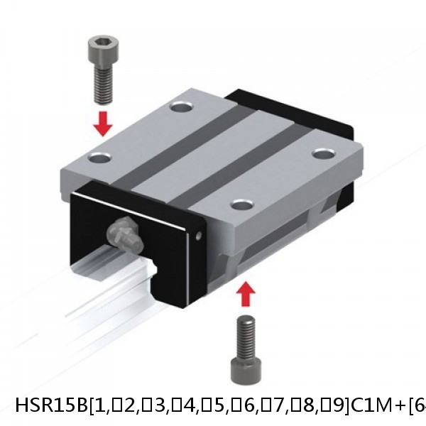 HSR15B[1,​2,​3,​4,​5,​6,​7,​8,​9]C1M+[64-1240/1]L[H,​P,​SP,​UP]M THK Standard Linear Guide  Accuracy and Preload Selectable HSR Series
