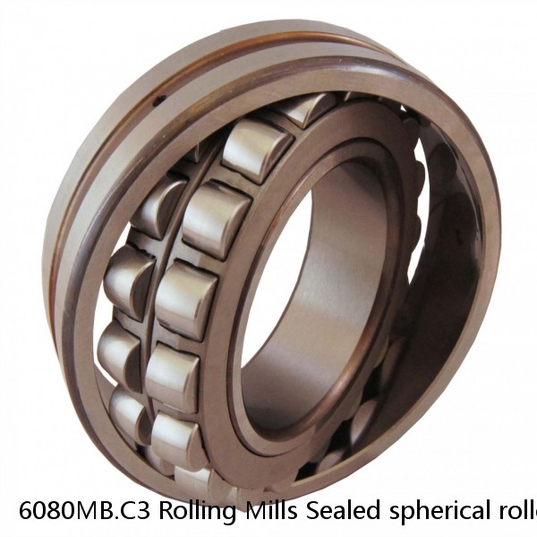 6080MB.C3 Rolling Mills Sealed spherical roller bearings continuous casting plants