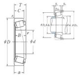 50 mm x 110 mm x 27 mm  Japan automotive bearing NSK taper roller bearing HR30310J 50x110x27 mm